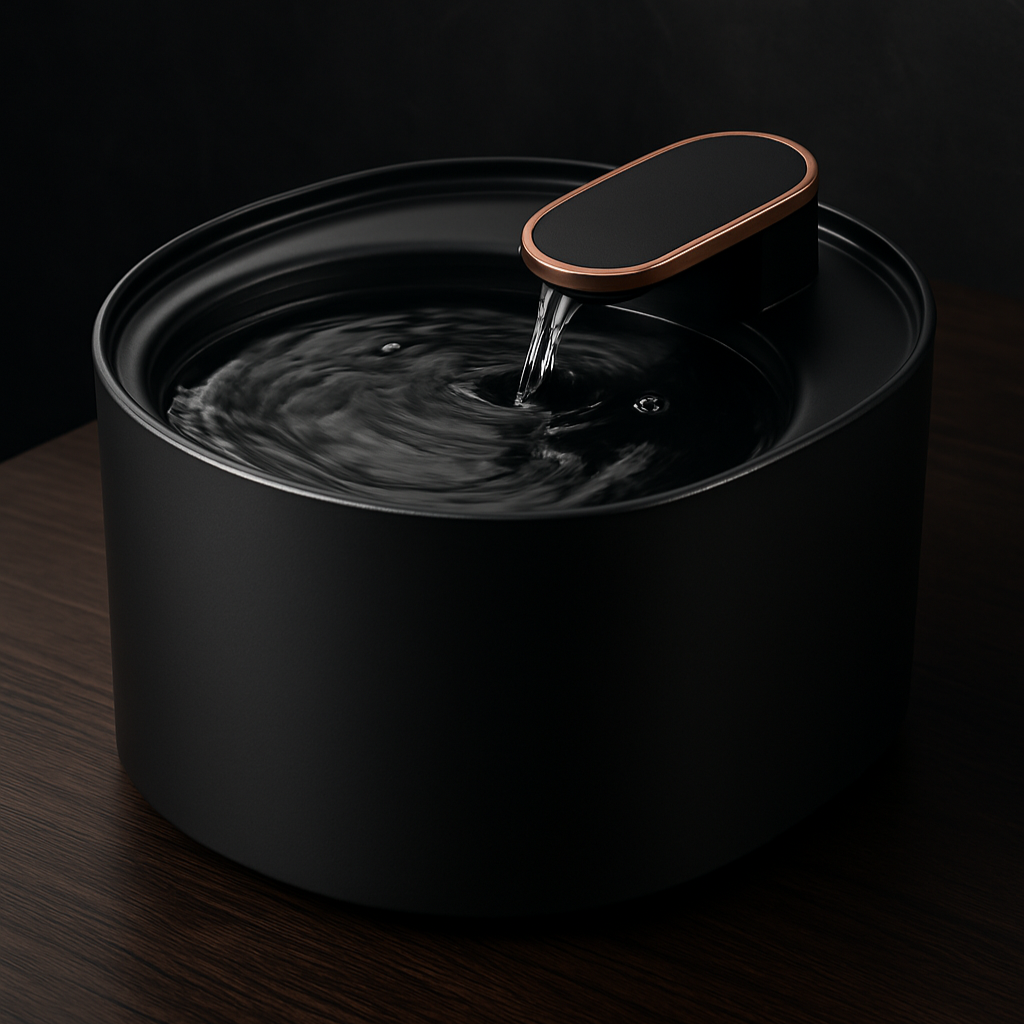 dispenser de apa de tip fantana pentru animale de companie